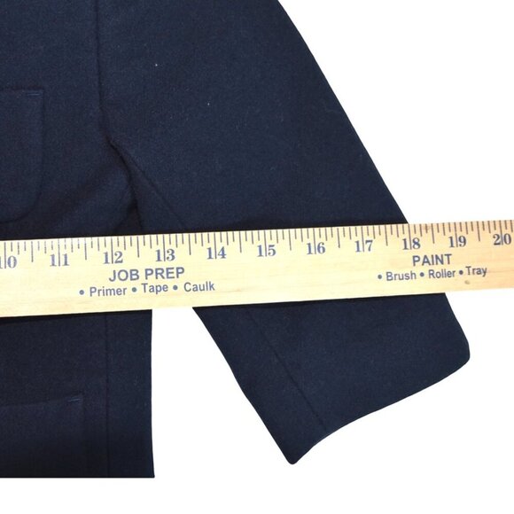 GAP Navy Wool Cashmere Blend Blazer XXS 3/4 Classic Prep Kidswear - Picture 7 of 7